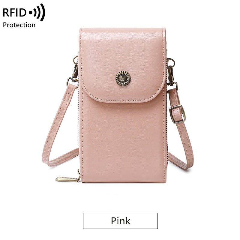 Pink front of bag